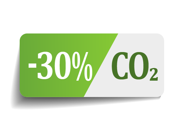 -30% CO2 logo